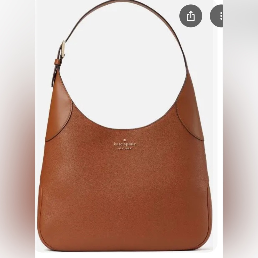 Kate Spade Aster Warm Gingerbread leather shoulder bag & wallet - Picture 8 of 13